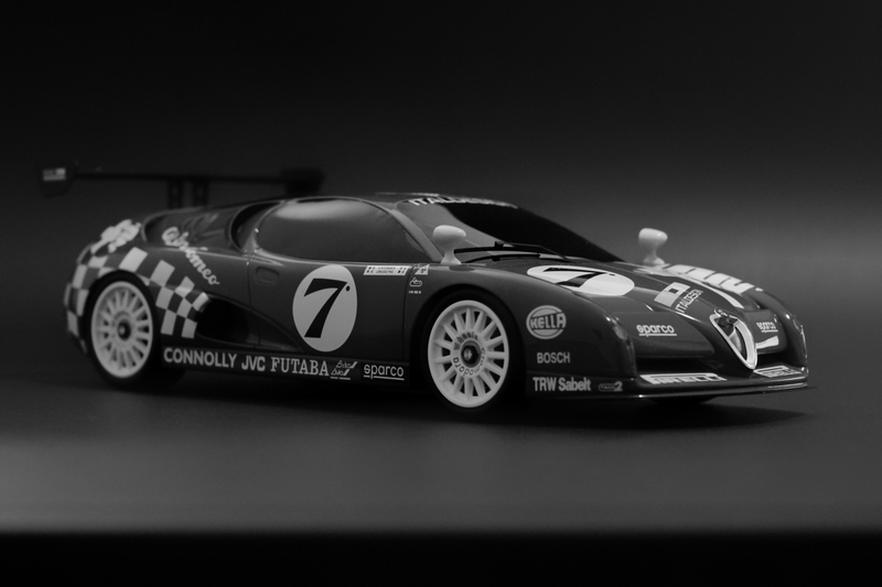 Illustration for article titled Alfa Romeo Scighera GT by ItalDesign in 1:18 scale